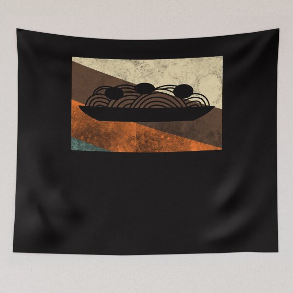 Item preview, Spaghetti Pasta Meat Retro Vintage designed and sold by Imutobi.