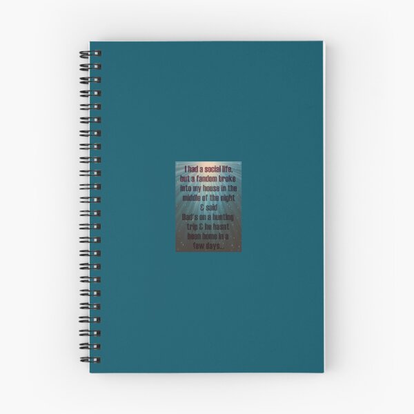 Item preview, Quote on Supernatural Fandom designed and sold by LuvSupernatural.