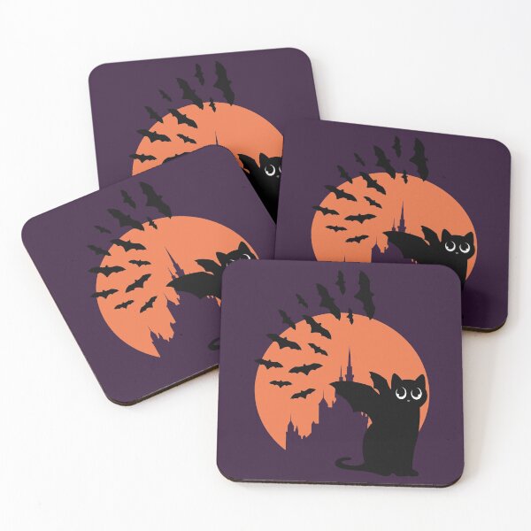 Item preview, Cute Halloween Black Cat designed and sold by mirandathorne16.