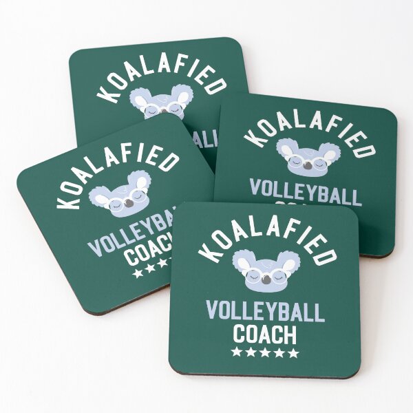 Artikelvorschau, Koalafied Volleyball Coach - Lustige Geschenkidee für Volleyballtrainer entworfen und verkauft von betternotes.