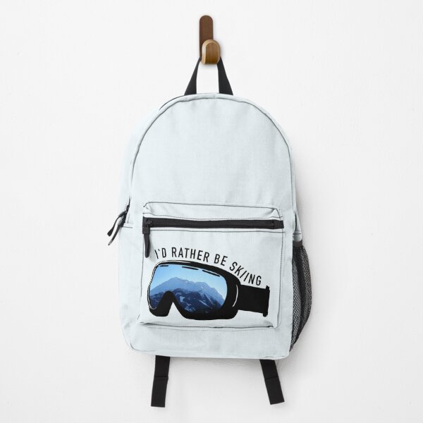 Item preview, I'd Rather Be Skiing Ski Goggles (bold font) designed and sold by Johnston Creative.