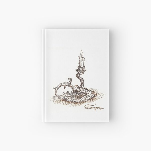 Candle Holder Hardcover Journal