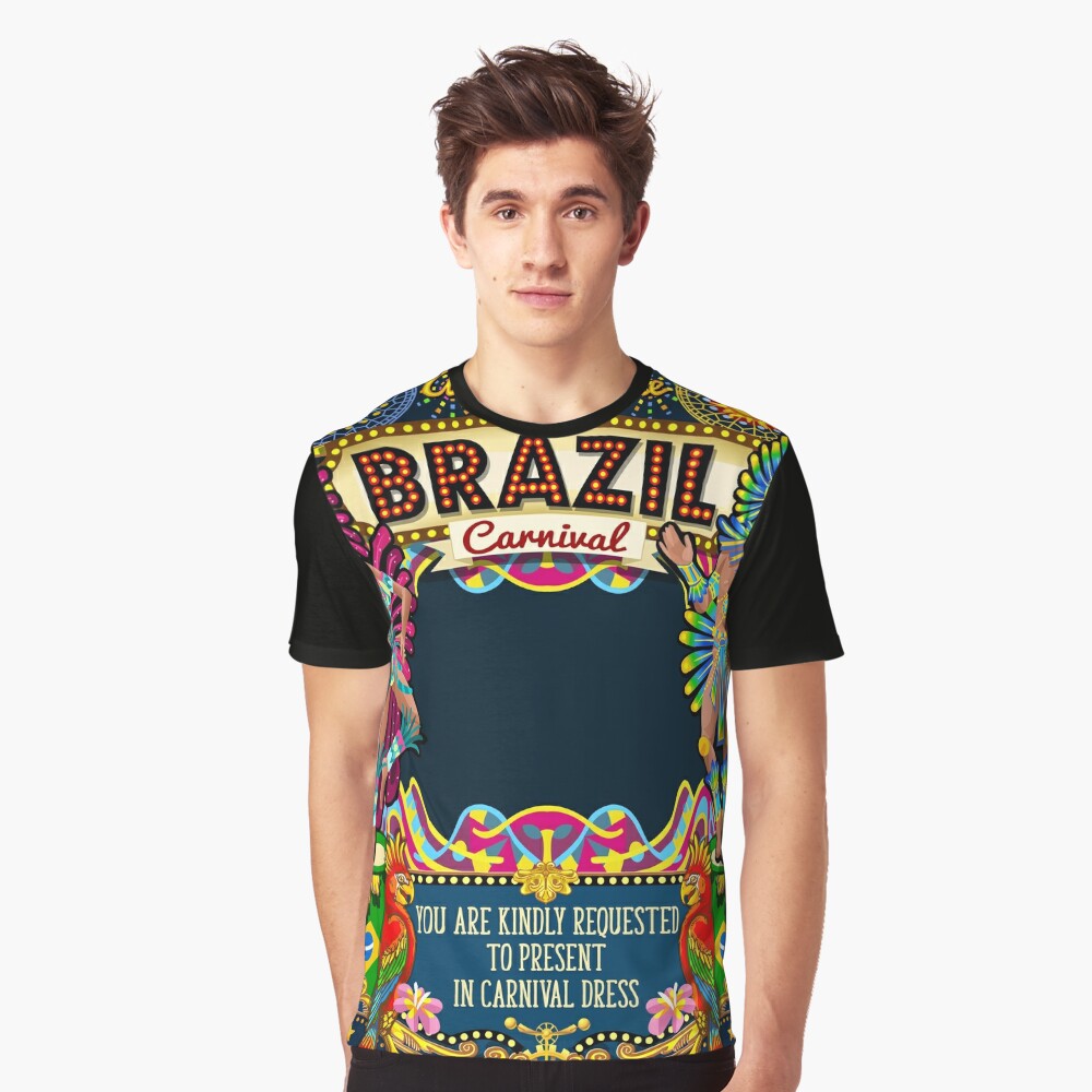 Brazil Graphic T-Shirts.