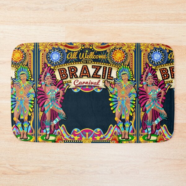 Item preview, Rio Carnival Poster Theme Brazil Carnaval Mask Show Parade designed and sold by aurielaki.