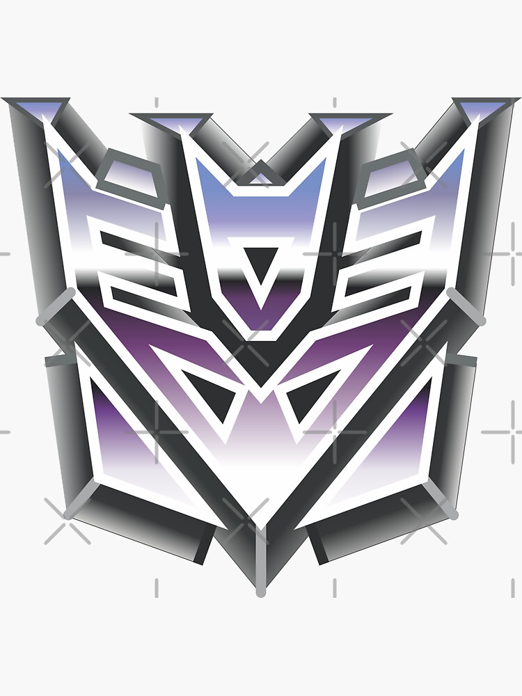 Thumbnail 3 of 3, Sticker, Decepticons Vintage designed and sold by aliberalino.