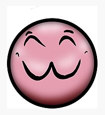 Cutesy Face Photographic Print
