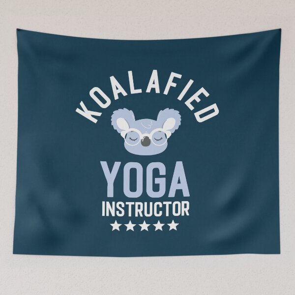 Item preview, Koalafied Yoga Instructor - Funny Gift Idea for Yoga Instructors designed and sold by betternotes.