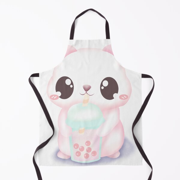 Item preview, Kawaii Boba Cafe Bubble Tea designed and sold by ArTeaCupcake.