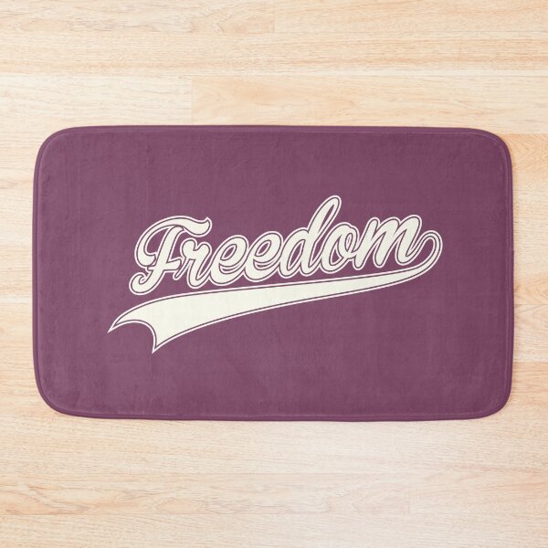 Item preview, FREEDOM College Script (Offwhite) designed and sold by JennieCarolina.
