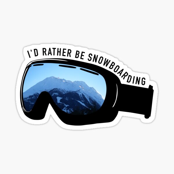 Snowboarding Stickers
