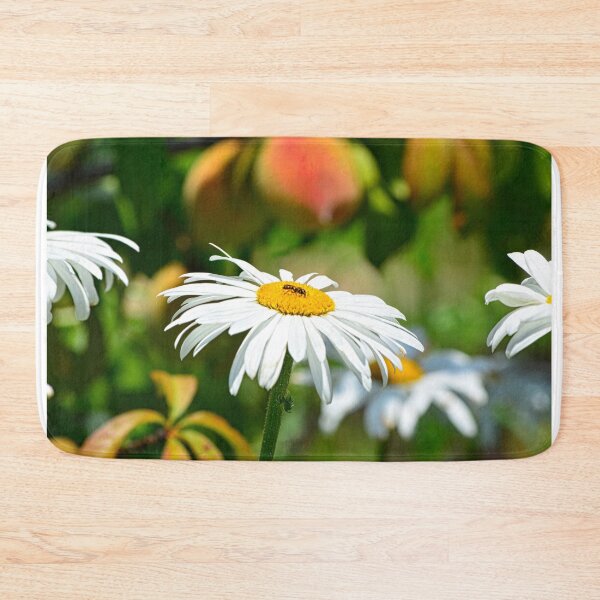 Item preview, A Bee Among The Shasta Daisies designed and sold by LisaWootenPhoto.