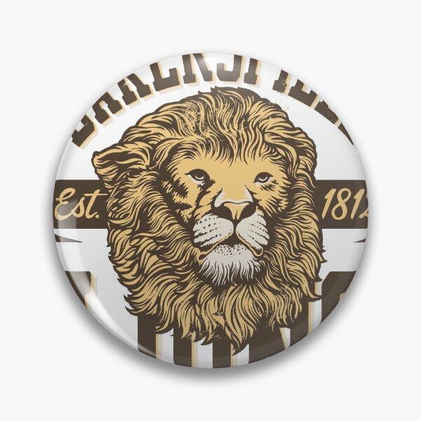Item preview, Barkersfield Lion Est 1812 designed and sold by TheWildStyle.