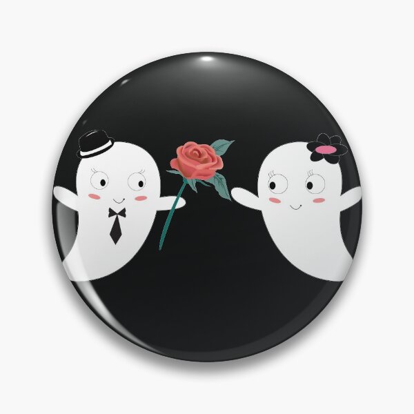 Item preview, Halloween ghost proposing each other for the holiday season christmas and thanksgiving designed and sold by Rajpramanik.