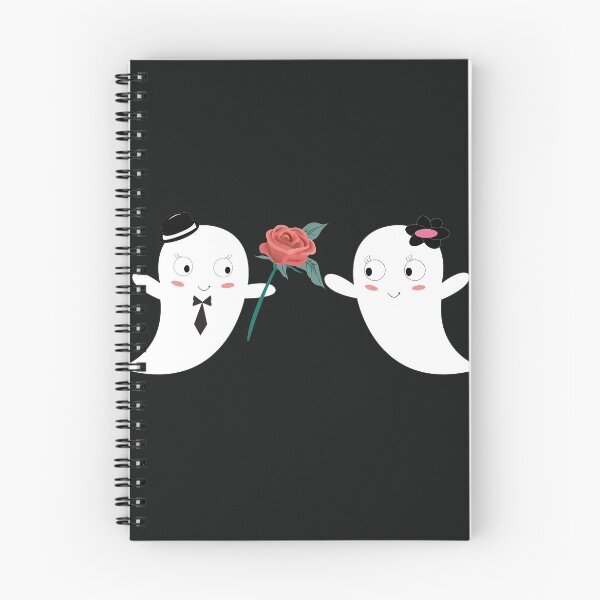 Item preview, Halloween ghost proposing each other for the holiday season christmas and thanksgiving designed and sold by Rajpramanik.
