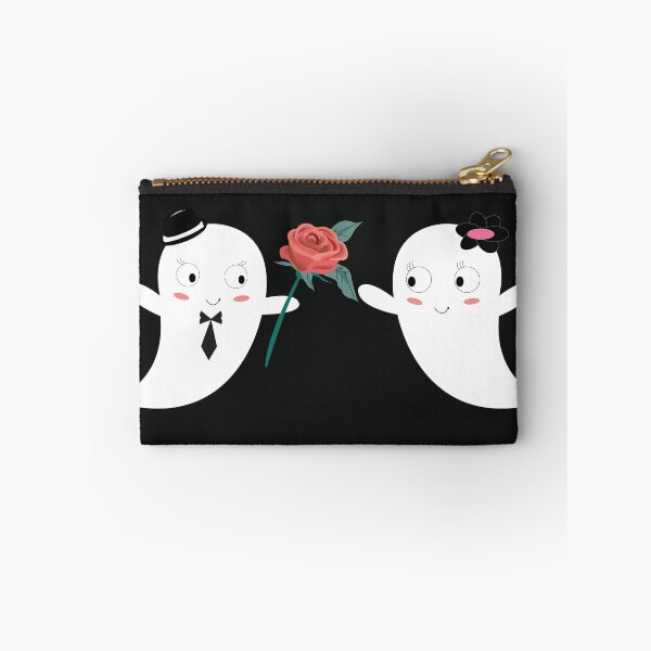 Item preview, Halloween ghost proposing each other for the holiday season christmas and thanksgiving designed and sold by Rajpramanik.