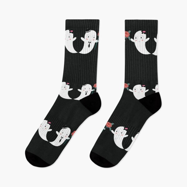 Item preview, Halloween ghost proposing each other for the holiday season christmas and thanksgiving designed and sold by Rajpramanik.