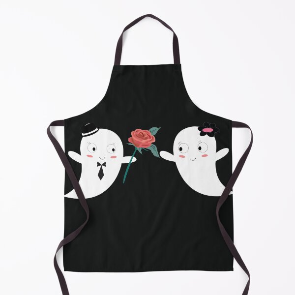 Item preview, Halloween ghost proposing each other for the holiday season christmas and thanksgiving designed and sold by Rajpramanik.