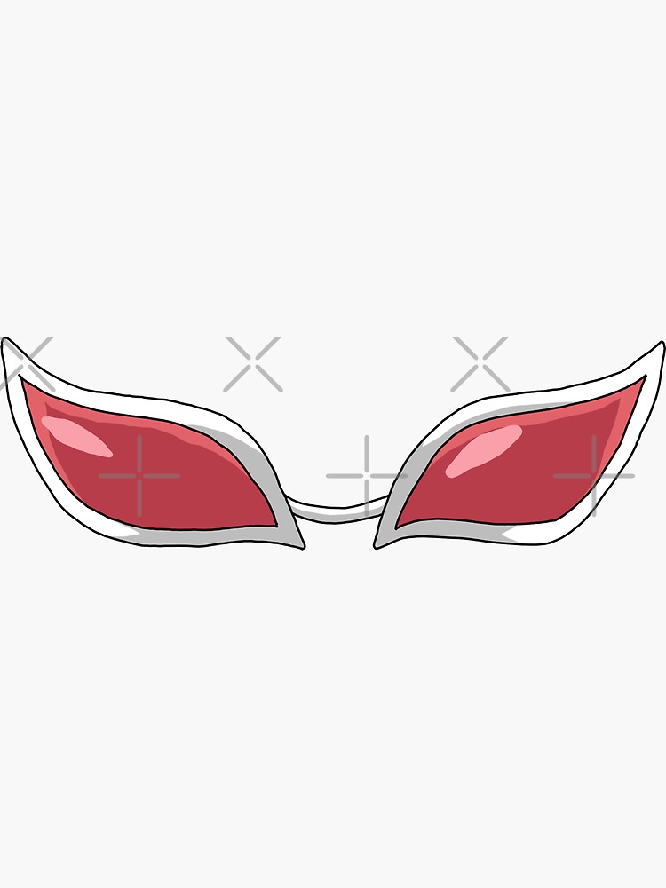 Doflamingo sunglasses - One piece Sticker by Mariemik31