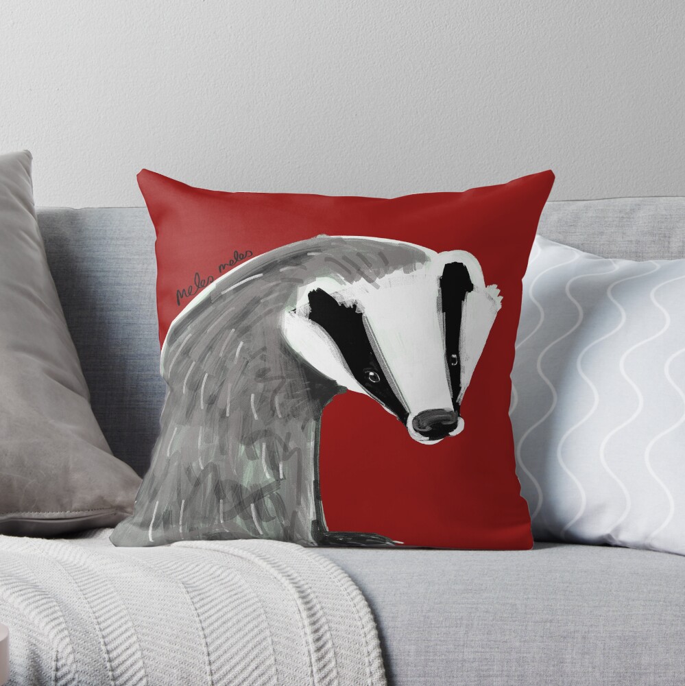 Item preview, Throw Pillow designed and sold by belettelepink.