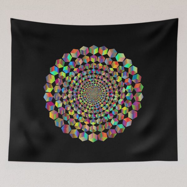 Item preview, Eye Catching Colorful Mandala designed and sold by PaperDreamPod.