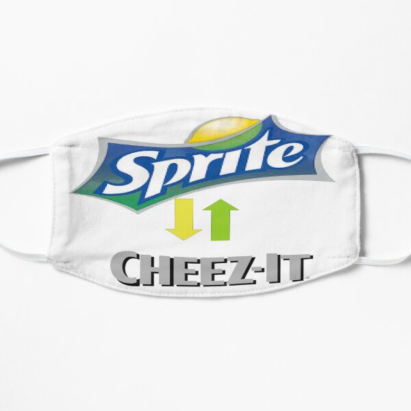 Sprite and Cheez-it Flat Mask