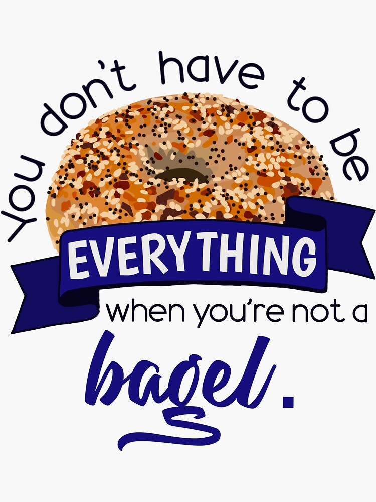 Thumbnail 3 of 3, Sticker, Everything Bagel designed and sold by dickierebellion.
