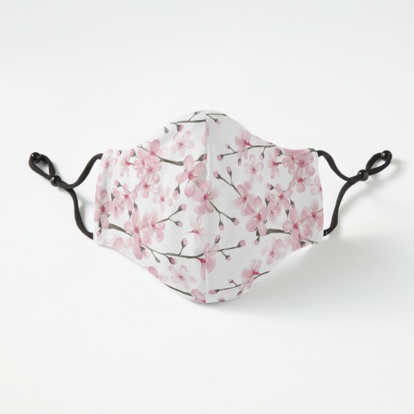 Cherry Blossom acuarela moda y decoración del hogar por Magenta Rose Designs Ajustada - 3 capas