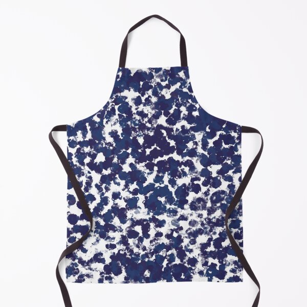 Item preview, Navy Blue Polka Dot Paint Spots (navy blue/white) designed and sold by Design Minds Boutique.