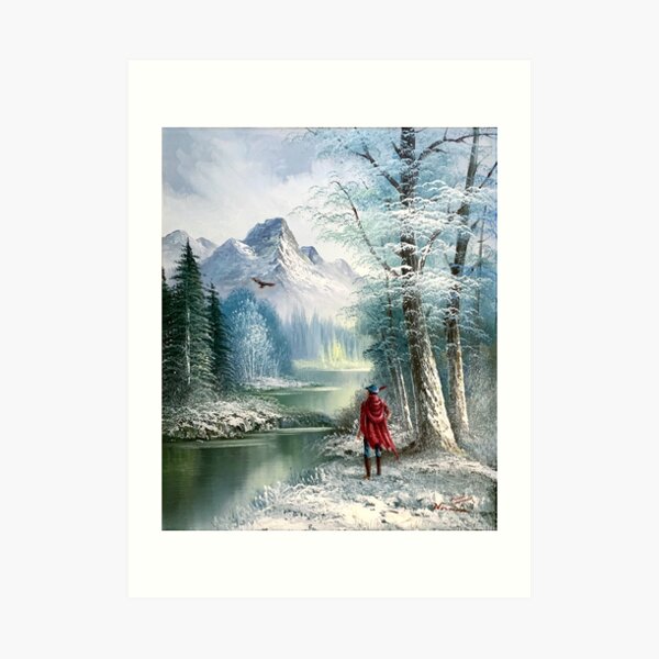 King Graham and Cedric on a Journey Art Print