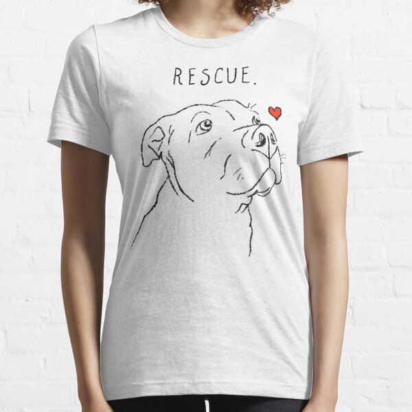 Rescue Pitbull T Shirts for Sale Redbubble