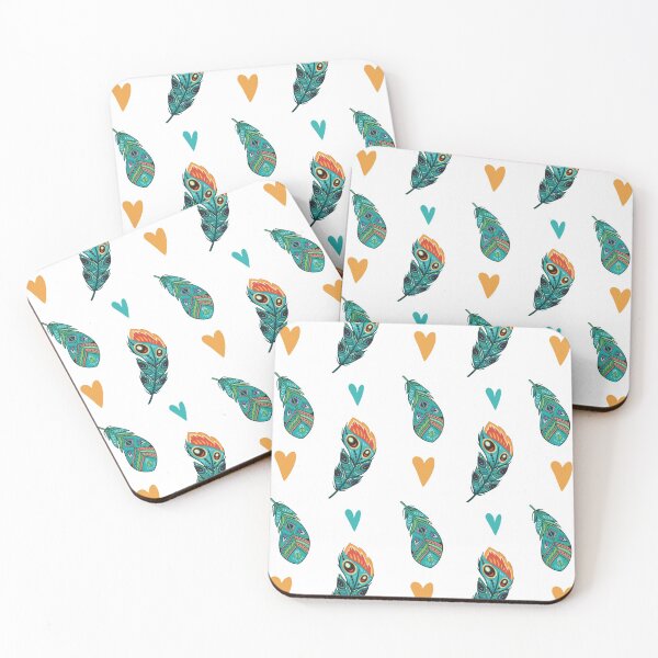 Item preview, Boho Feathers (good vibes) designed and sold by MKs-stickers.