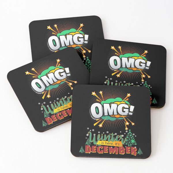 Item preview, OMG! Winter Is Here, It's December Christmas Day Gifts designed and sold by Cheap Women's Shirts.
