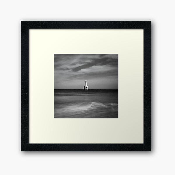 Rattray Head lighthouse Framed Art Print