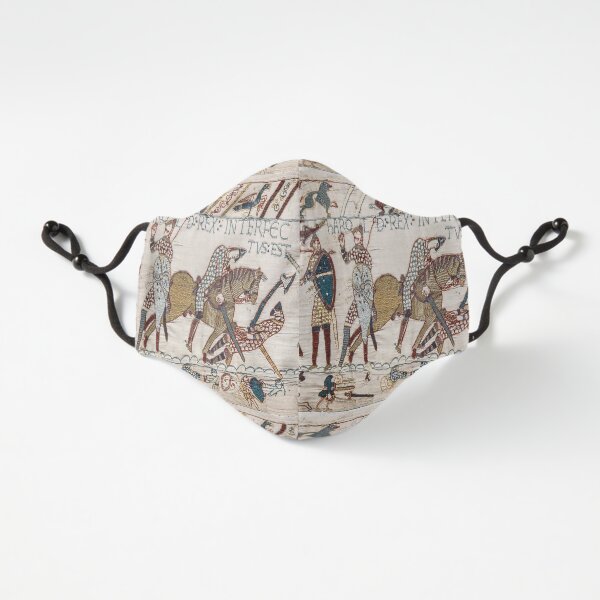 Bayeux Tapestry. King Harold is killed. Arrow in eye. Fitted 3-Layer