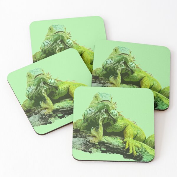 Item preview, Graphic green iguana designed and sold by MrBrainyJack.