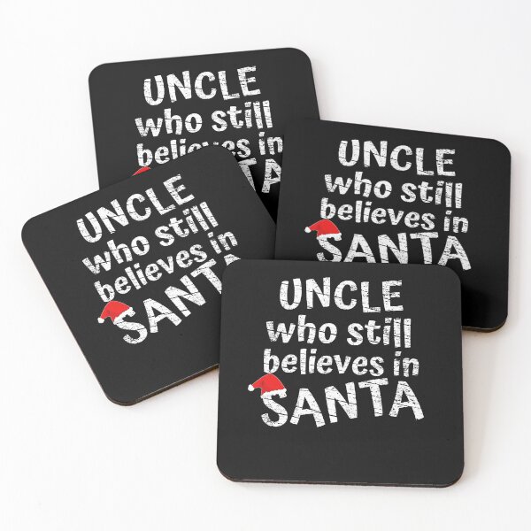 Item preview, Uncle Christmas Matching Outfit Uncle Believes In Santa Cute Xmas Gift For An Uncle  designed and sold by FunnySunny T-Shirts.
