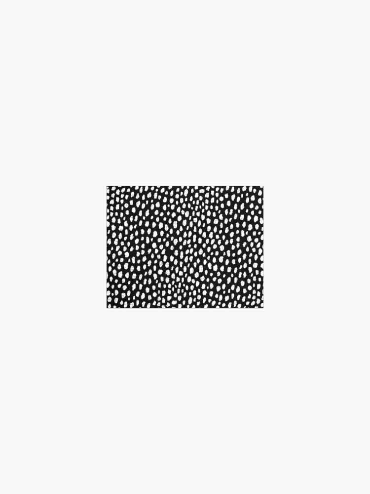 Handmade Polka Dot Paint Brush Pattern (White/Pantone Very Peri