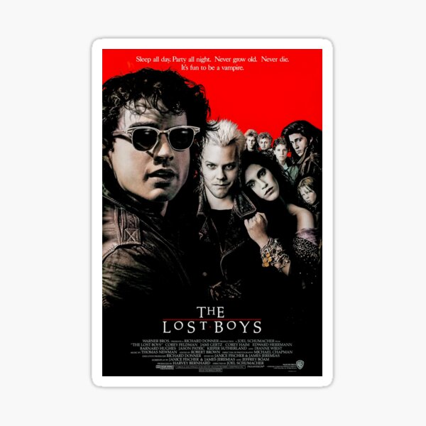 The Lost Boys (1987) Joel Schumacher Sticker