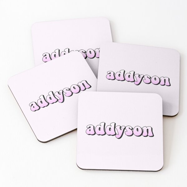 Item preview, aesthetic pastel pink gradient addyson name designed and sold by STAR10008.