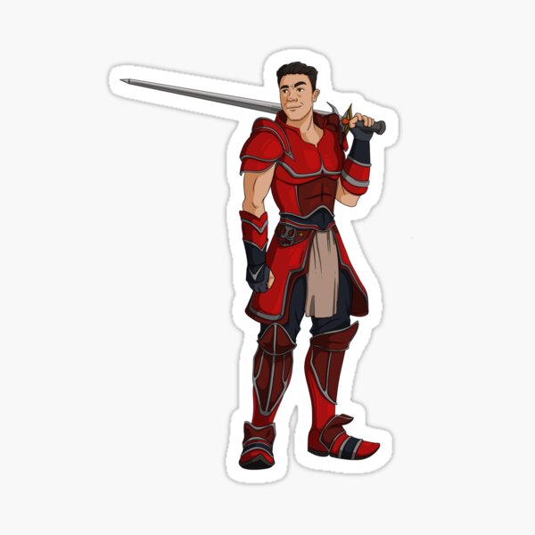 RPG After Years Host - Warrior Scott Sticker