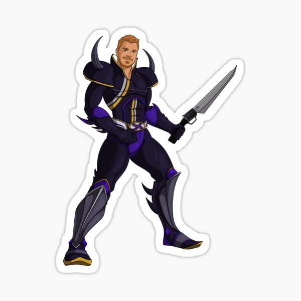 RPG After Years Host - Dark Knight Rich Sticker