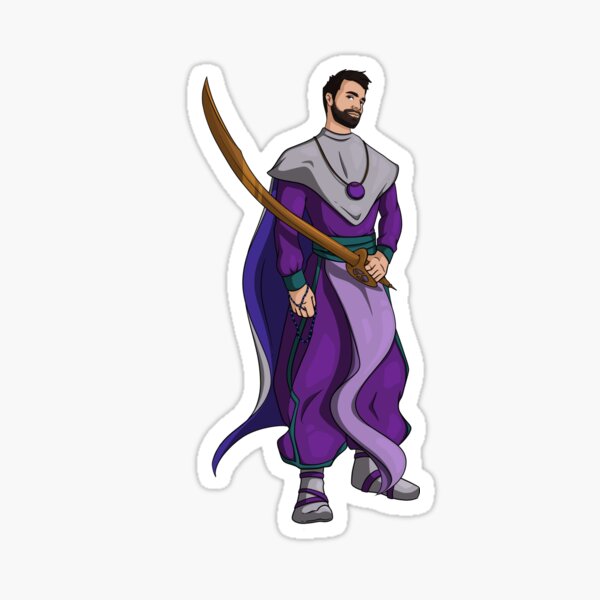 RPG After Years Host - Mystic Knight Bill Sticker