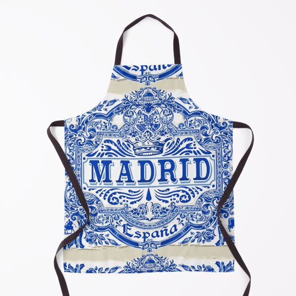Item preview, Azulejo Decoration Madrid Blue Vintage Azulejos Tiles designed and sold by aurielaki.