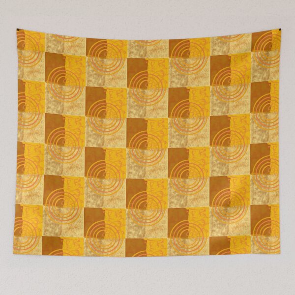 Item preview, Oranges Autumn Asymmetrical Art designed and sold by Logo-A-GoGo.