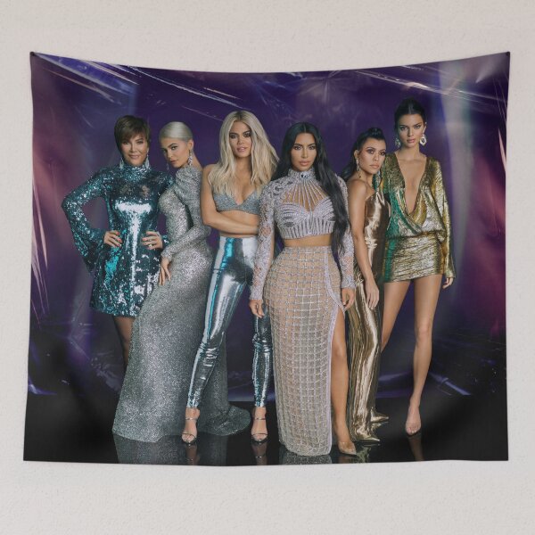 Item preview, Kardashian family tapestries tapestry designed and sold by Mattingame.