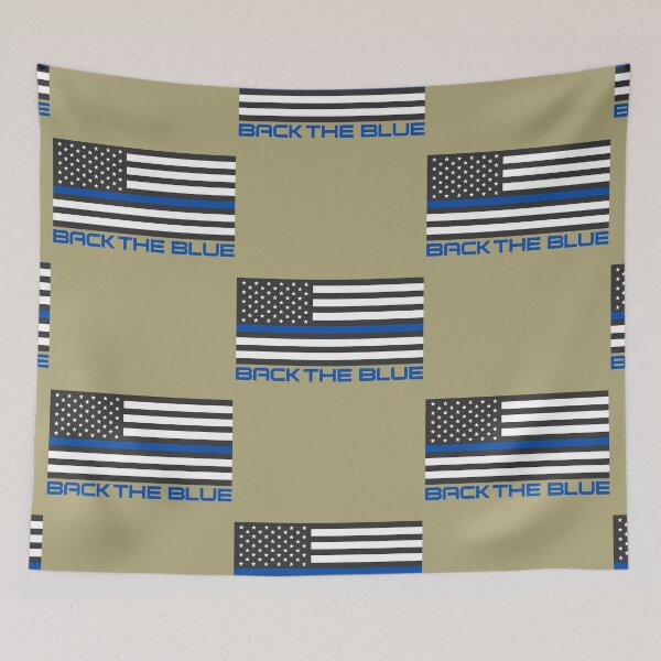 Item preview, Back the Blue designed and sold by dtkindling.