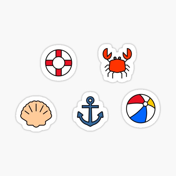 Seaside Pack Sticker