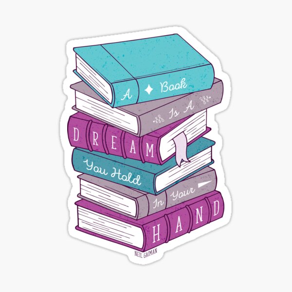 Stack of Books Sticker