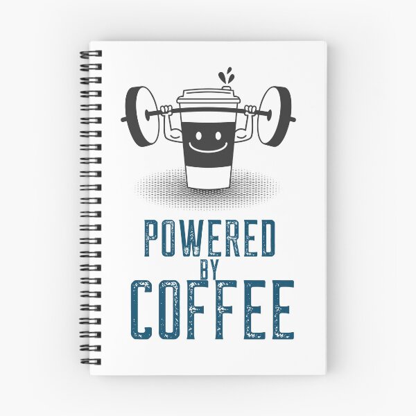 Item preview, Funny Powered By Coffee designed and sold by RachelWills.