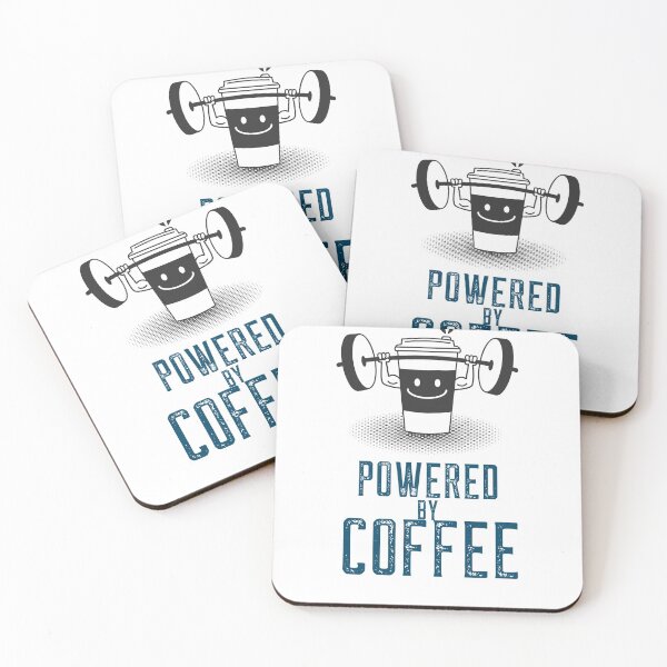 Item preview, Funny Powered By Coffee designed and sold by RachelWills.
